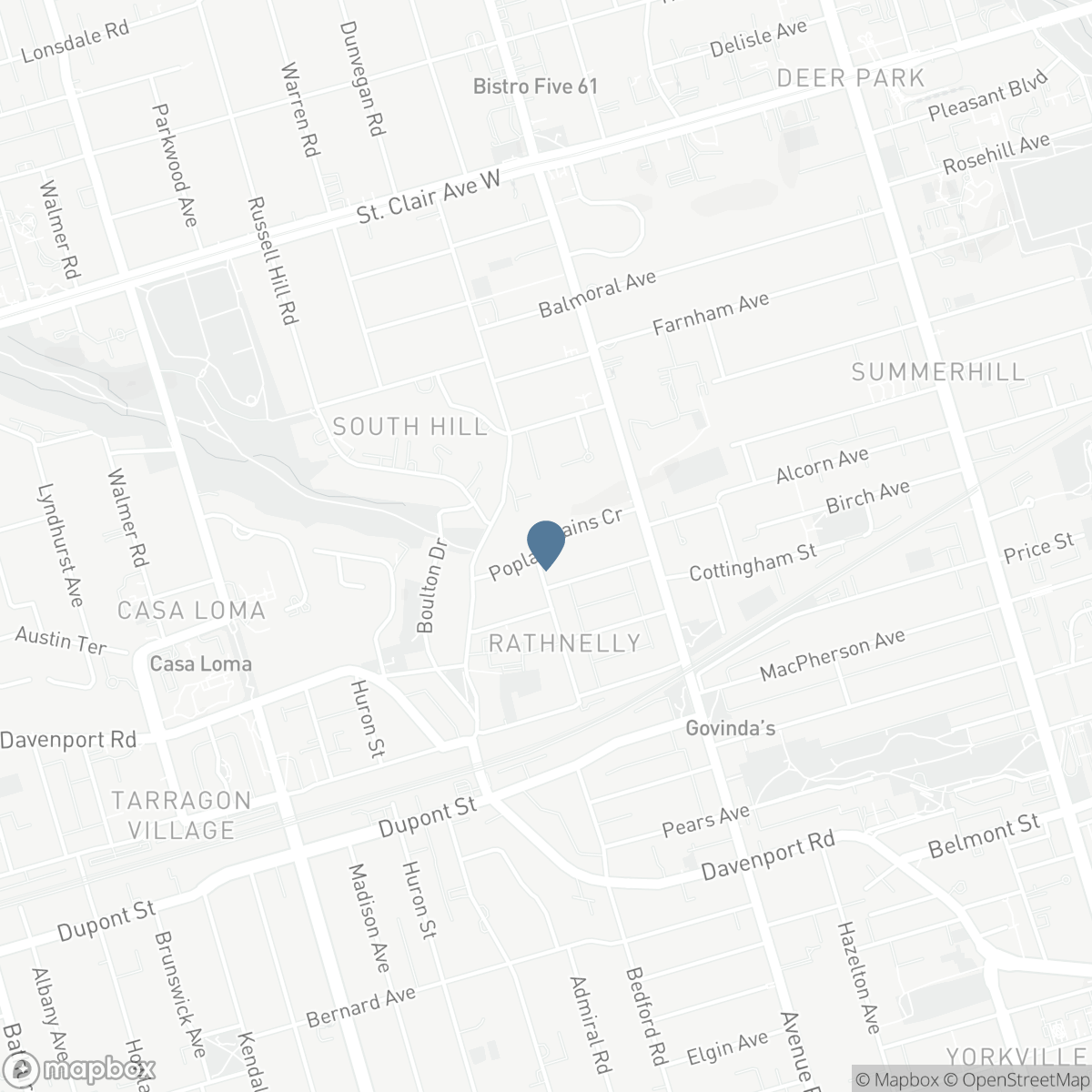 76/78 POPLAR PLAINS CRESCENT, Toronto, Ontario M4V 1E8